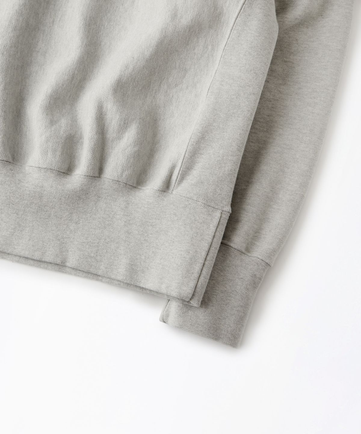 아웃스탠딩(OUTSTANDING) REVERSE HEAVY SWEAT_3%MELANGE GRAY
