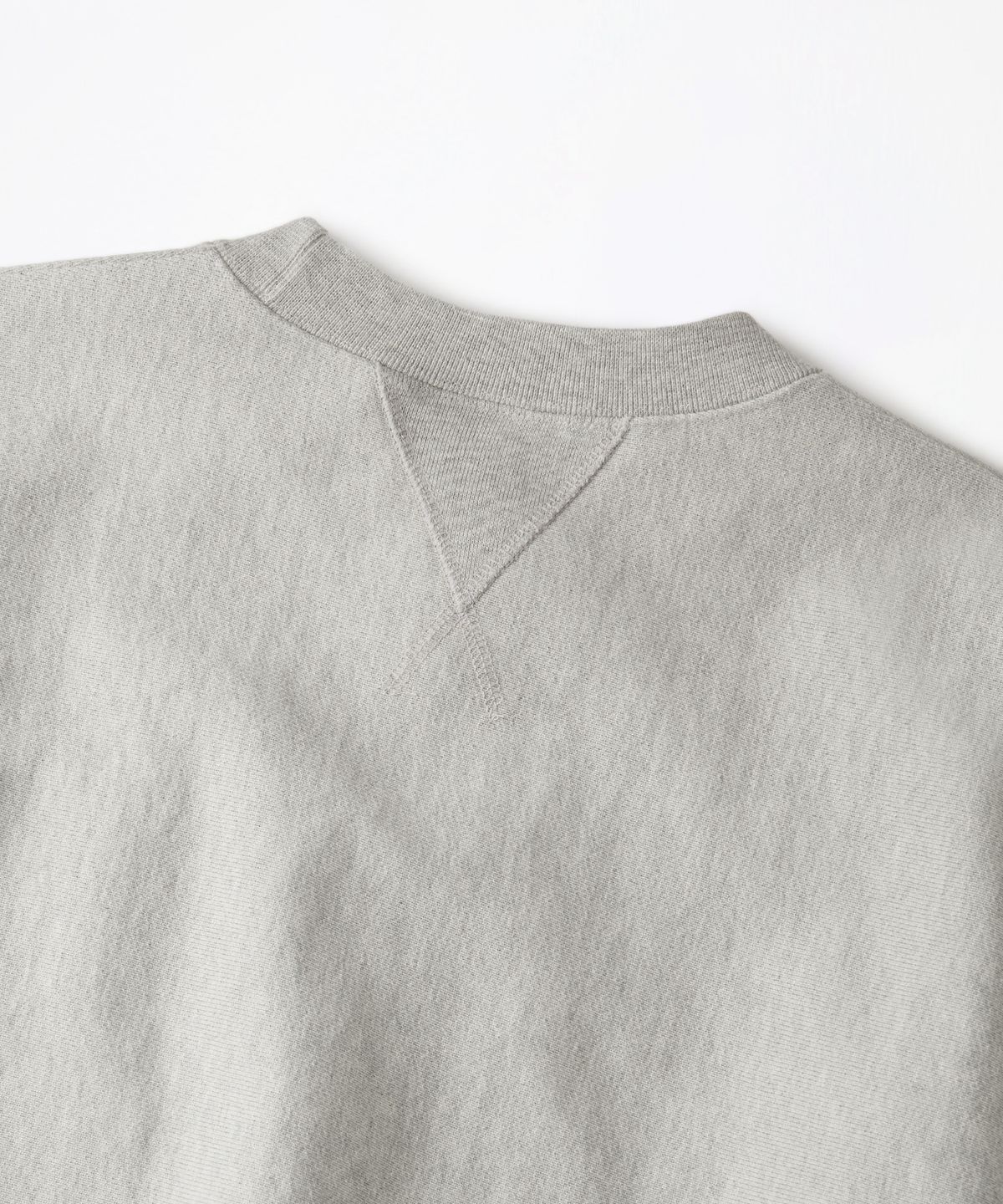 아웃스탠딩(OUTSTANDING) REVERSE HEAVY SWEAT_3%MELANGE GRAY