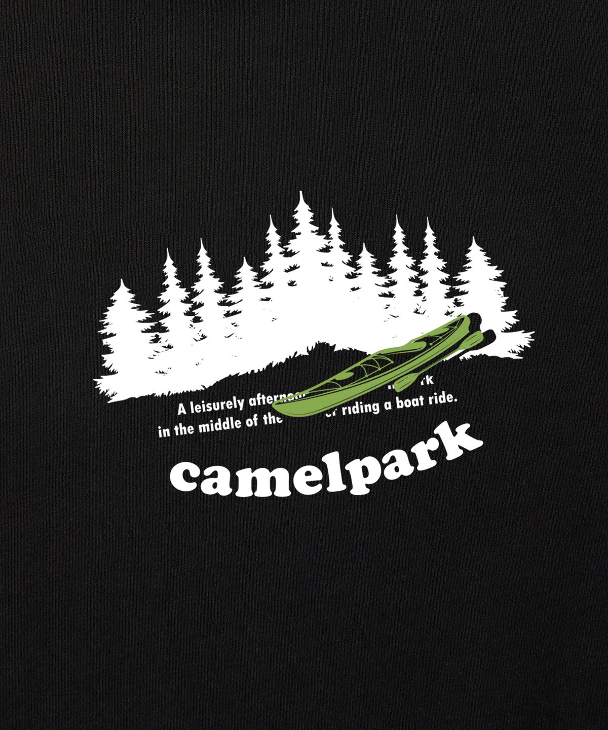 카멜워크(CAMEL WORK) 카멜 파크 스웨트셔츠(블랙)