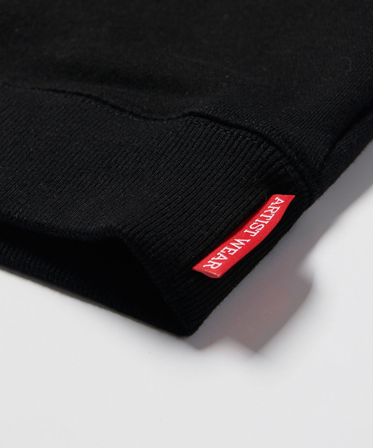 아티스트웨어(ARTISTWEAR) [ATW X 레오다브] 피스메이커 오버핏 후드티_BK