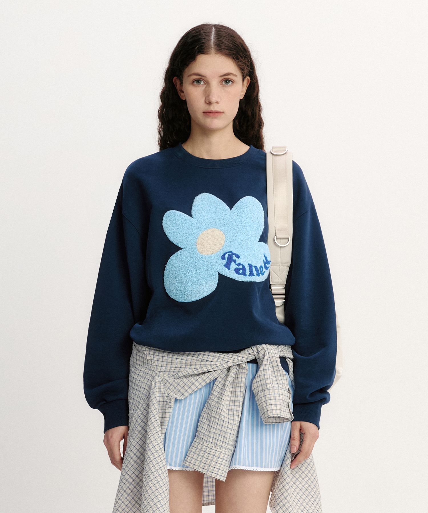 スウェット・トレーナー Fallett Bookle Flower Sweatshirt NE4979 Fallett Bookle Flower Sweatshirt NE4979 (Fallett/スウェット