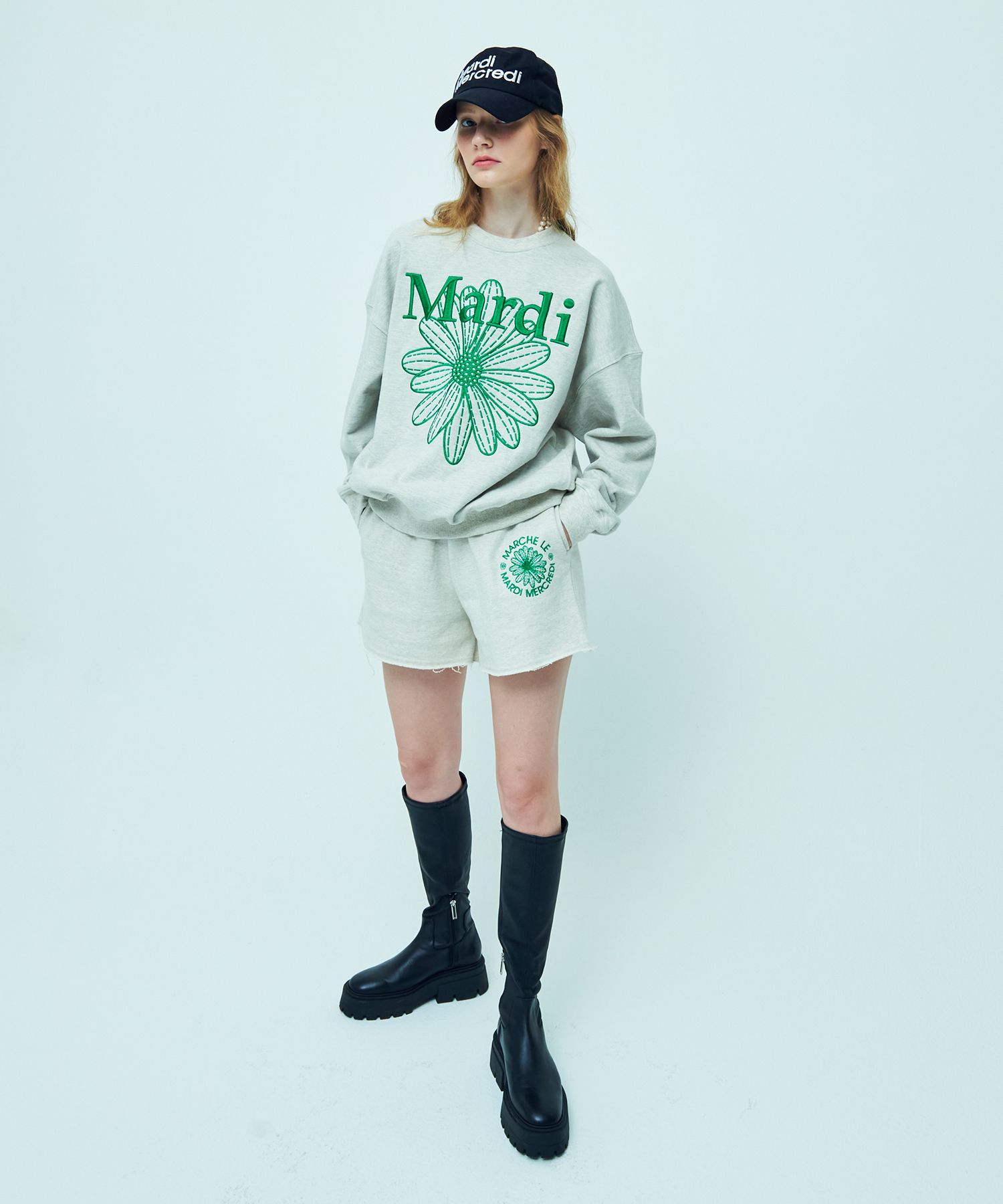MUSINSA | MARDI MERCREDI SWEATSHIRT FLOWERMARDI