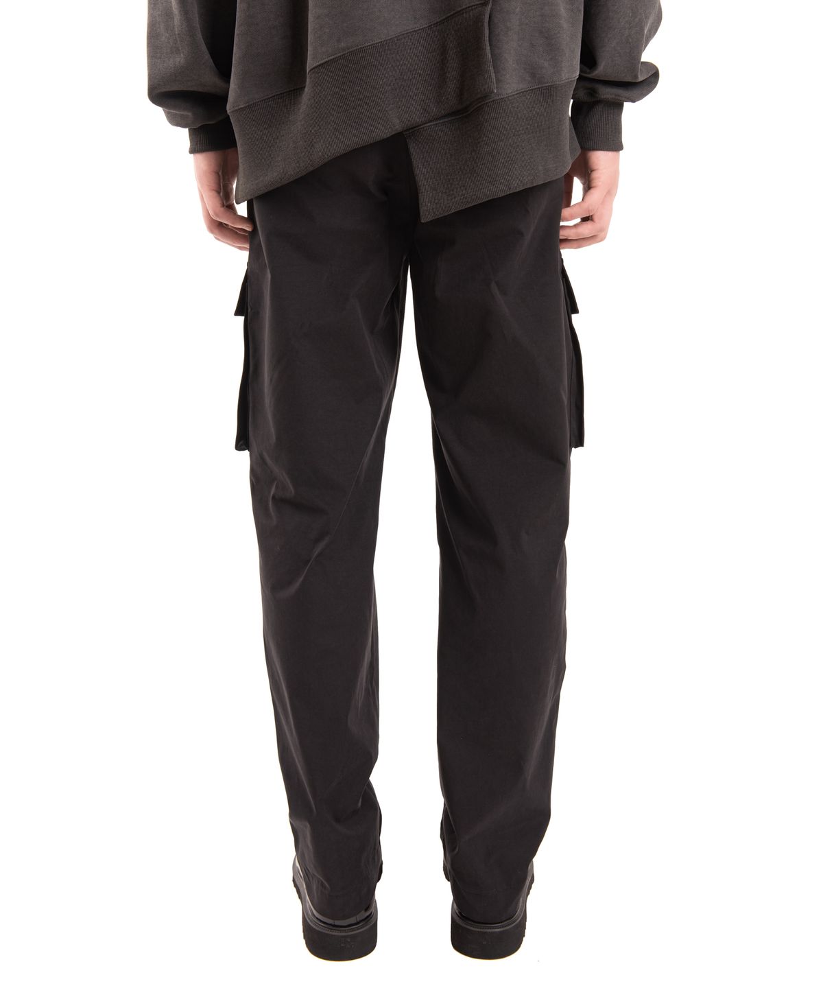 더 슬렌티드(THE SLANTED) SOFT CARGO PANTS [BLACK]