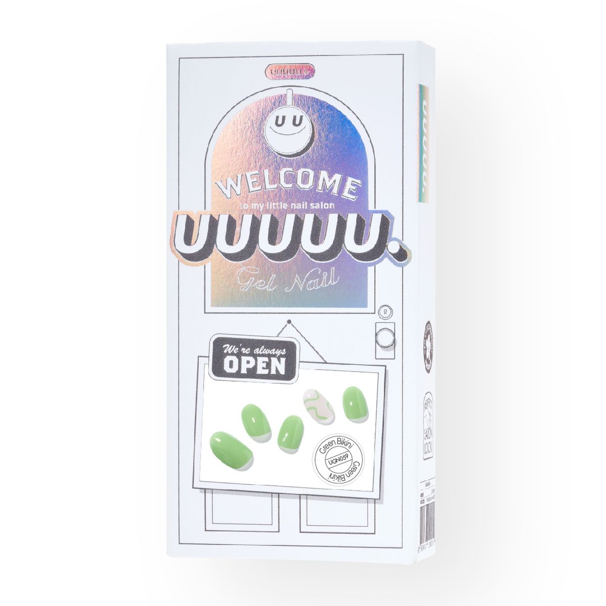 유유유유유(UUUUU) 그린비키니 젤네일