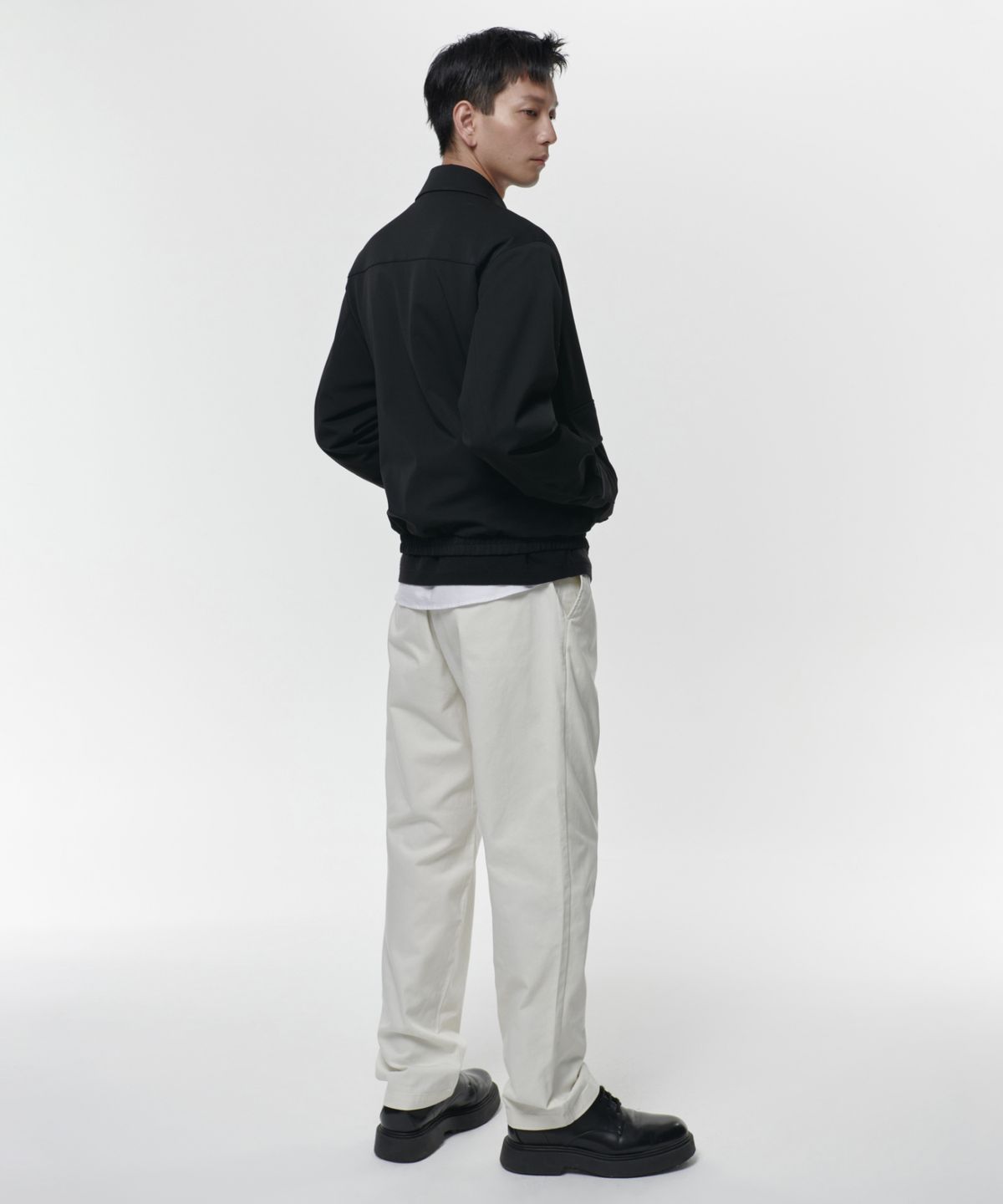 무신사 스탠다드(MUSINSA STANDARD) 원 턱 레귤러 핏 치노 팬츠 [크림]