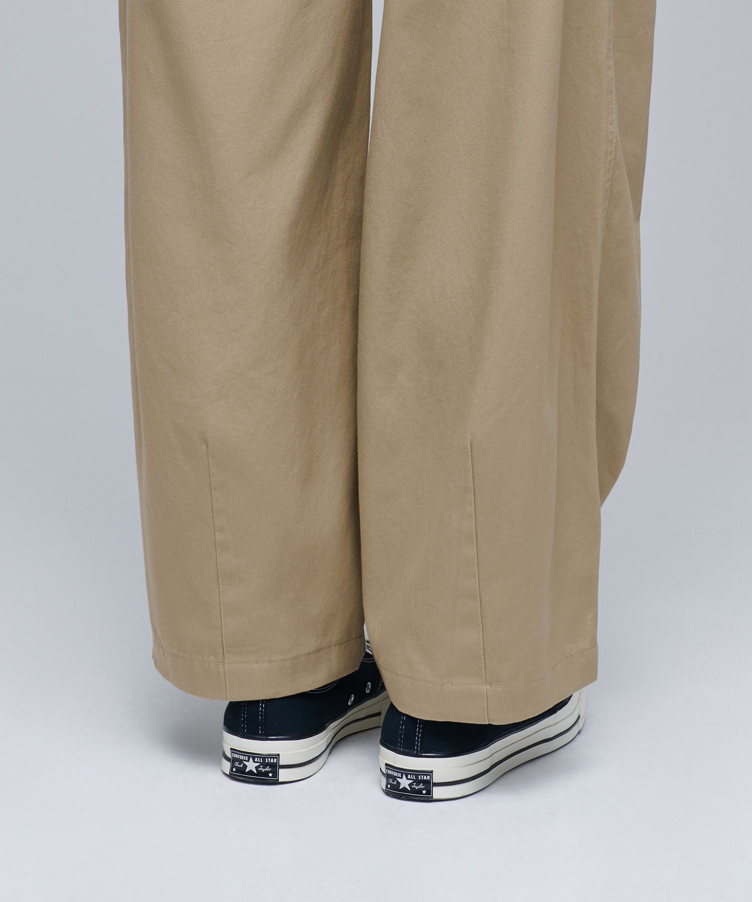 MUSINSA公式 | MUSINSA STANDARD COTTON WIDE BALLOON PANTS [BEIGE]