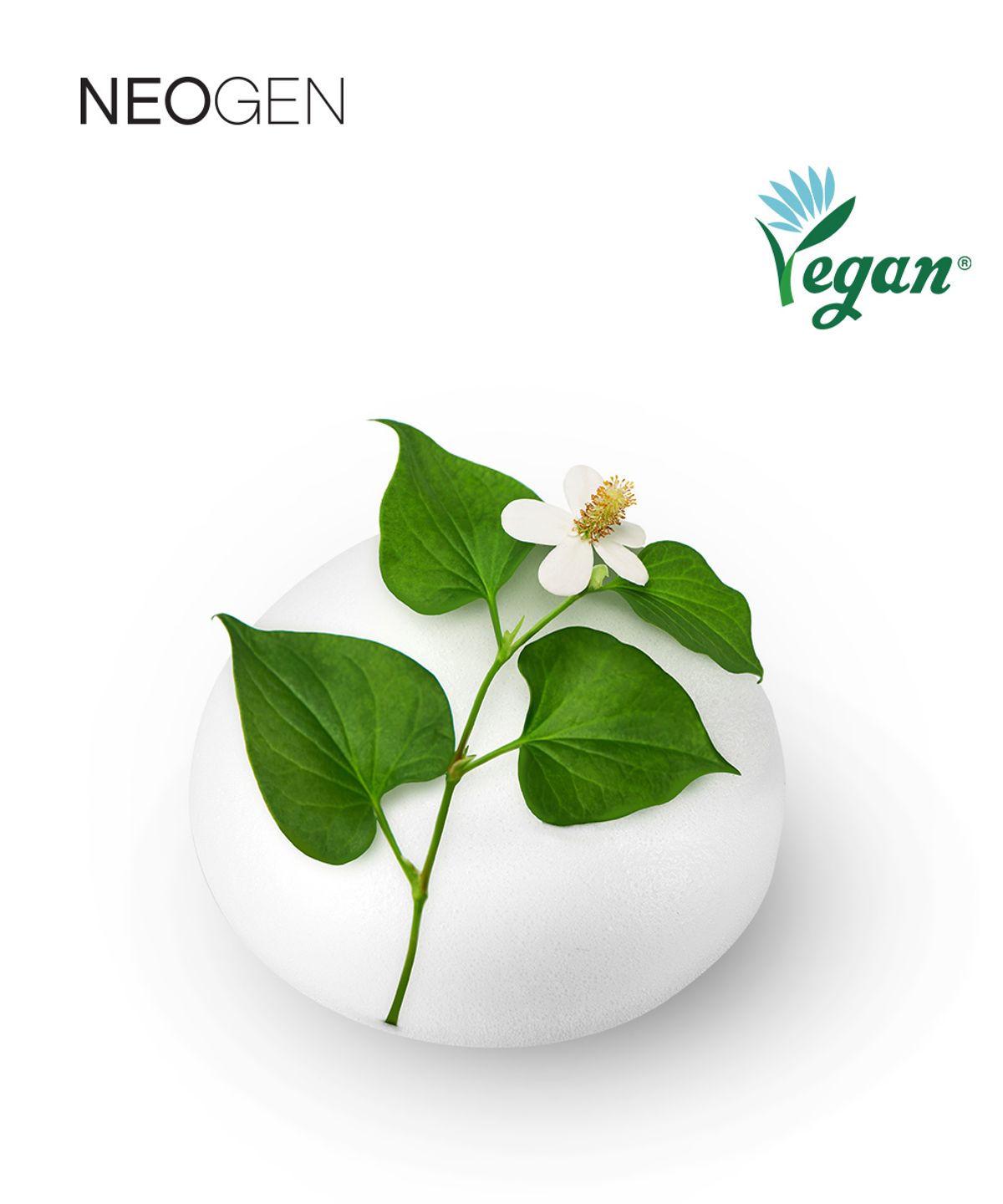 네오젠(NEOGEN) 어성초 진정 리얼 하트리프 프레시 버블 클렌징폼 160g