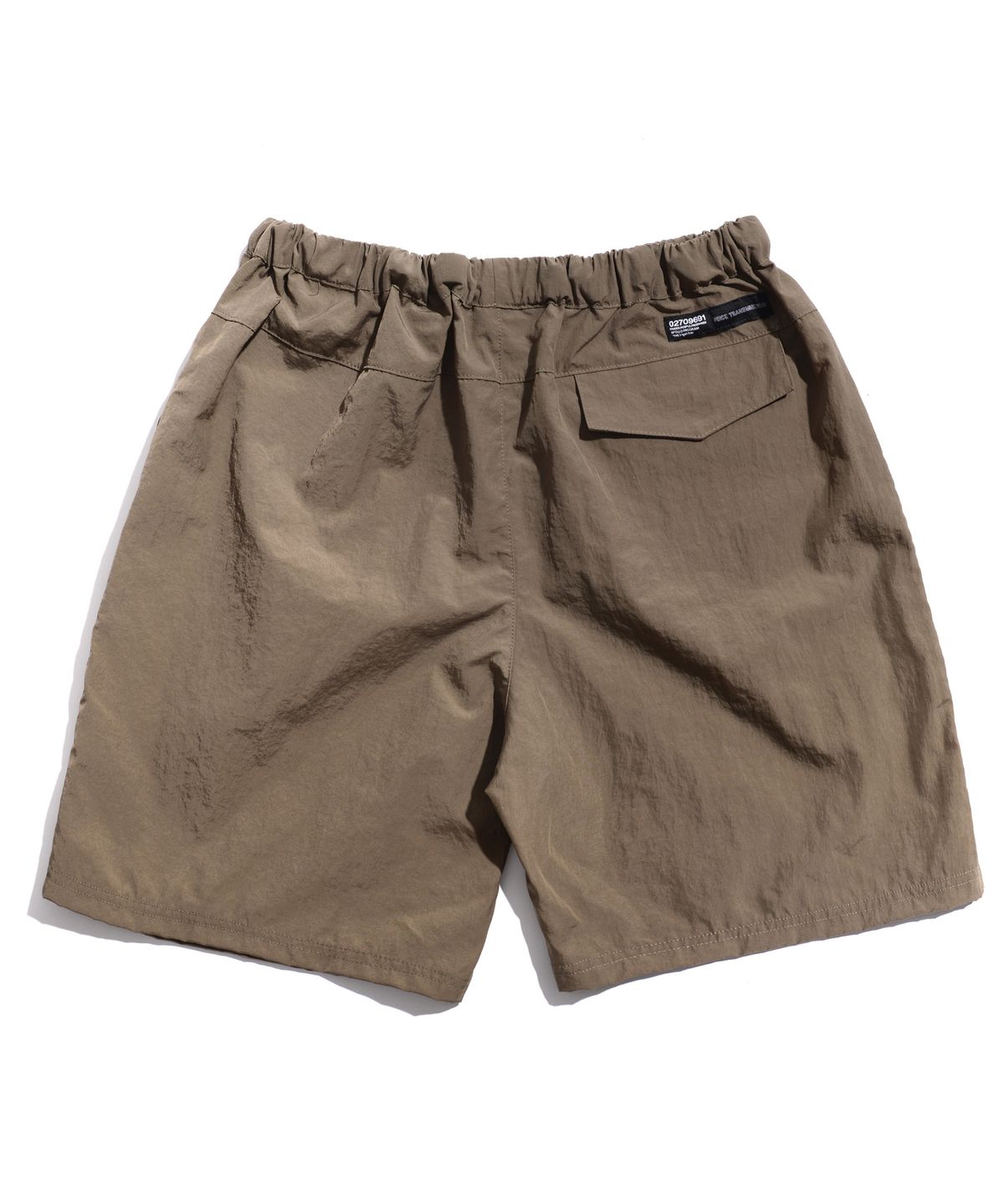 피스메이커(PIECE MAKER) NYLON BELTED SHORTS (KHAKI OLIVE)