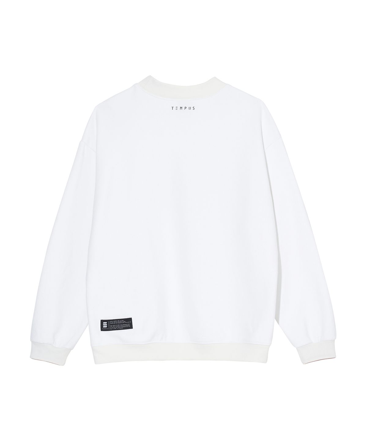 템푸스스튜디오(TEMPUS STUDIO) MOUNTAIN HALF NECK SWEATSHIRT [WHITE]