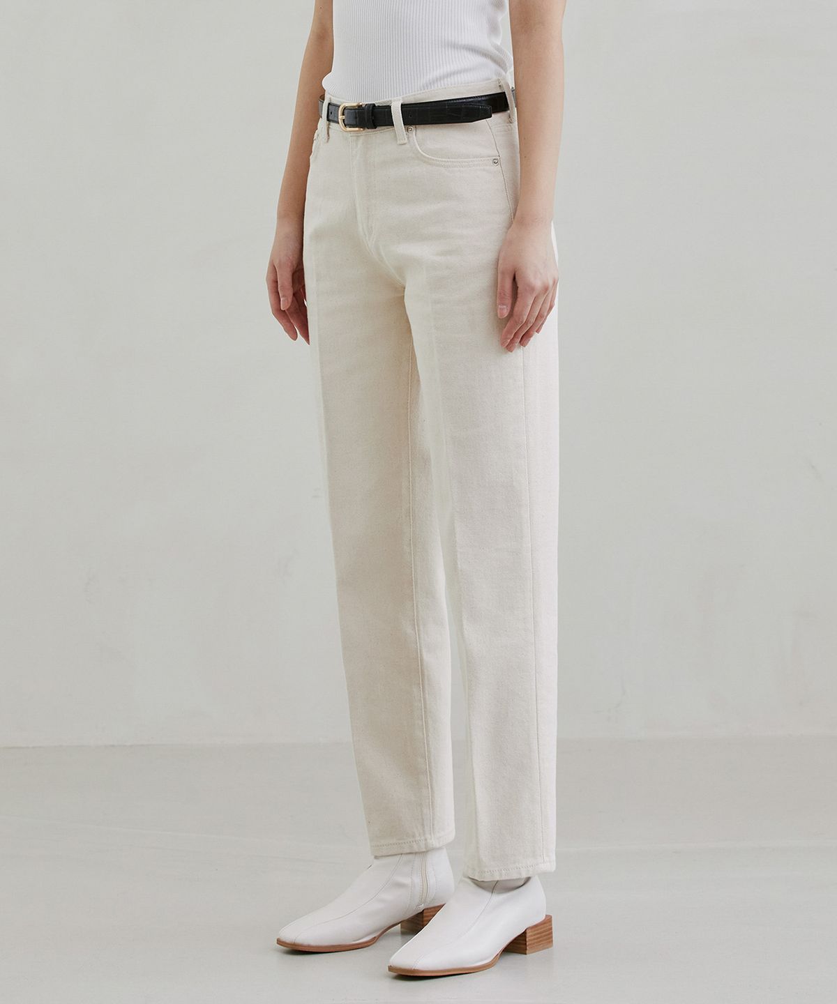 브랜디드(BRANDED) [WOMAN] 102 IVY JEANS [CROP STRAIGHT]