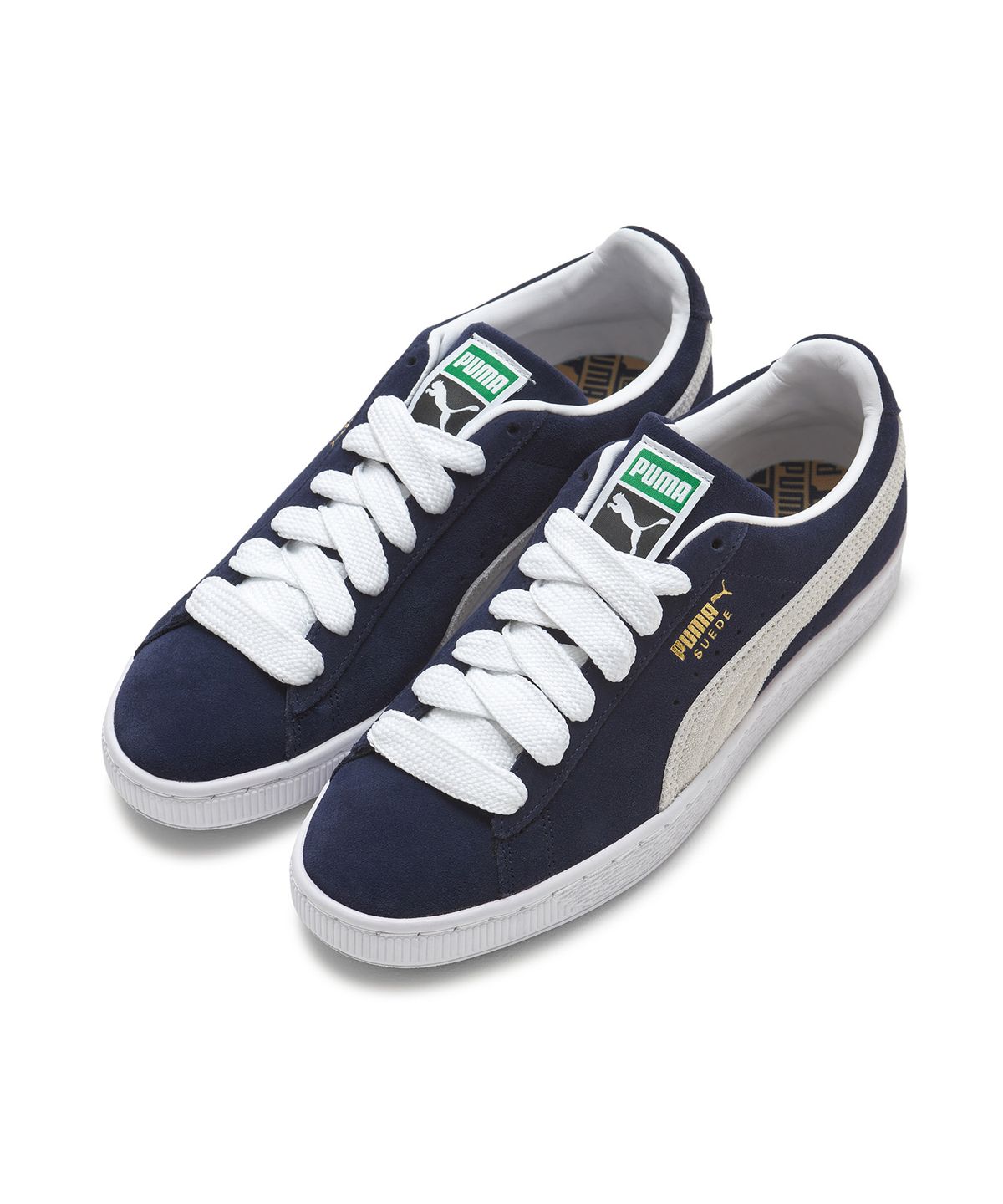 푸마(PUMA) 스웨이드 클래식 XXI - 네이비:화이트 / 374915-04