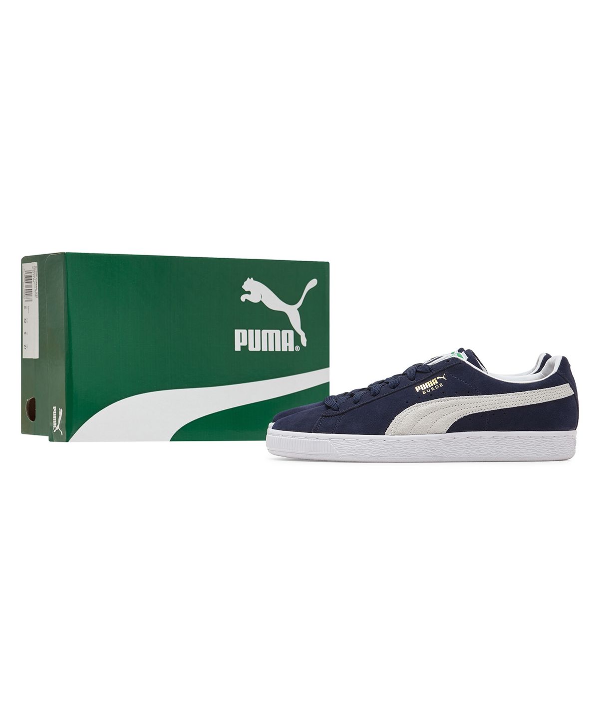 푸마(PUMA) 스웨이드 클래식 XXI - 네이비:화이트 / 374915-04
