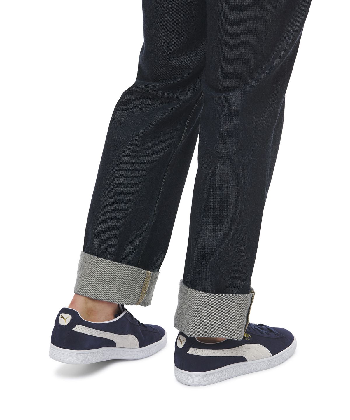 푸마(PUMA) 스웨이드 클래식 XXI - 네이비:화이트 / 374915-04