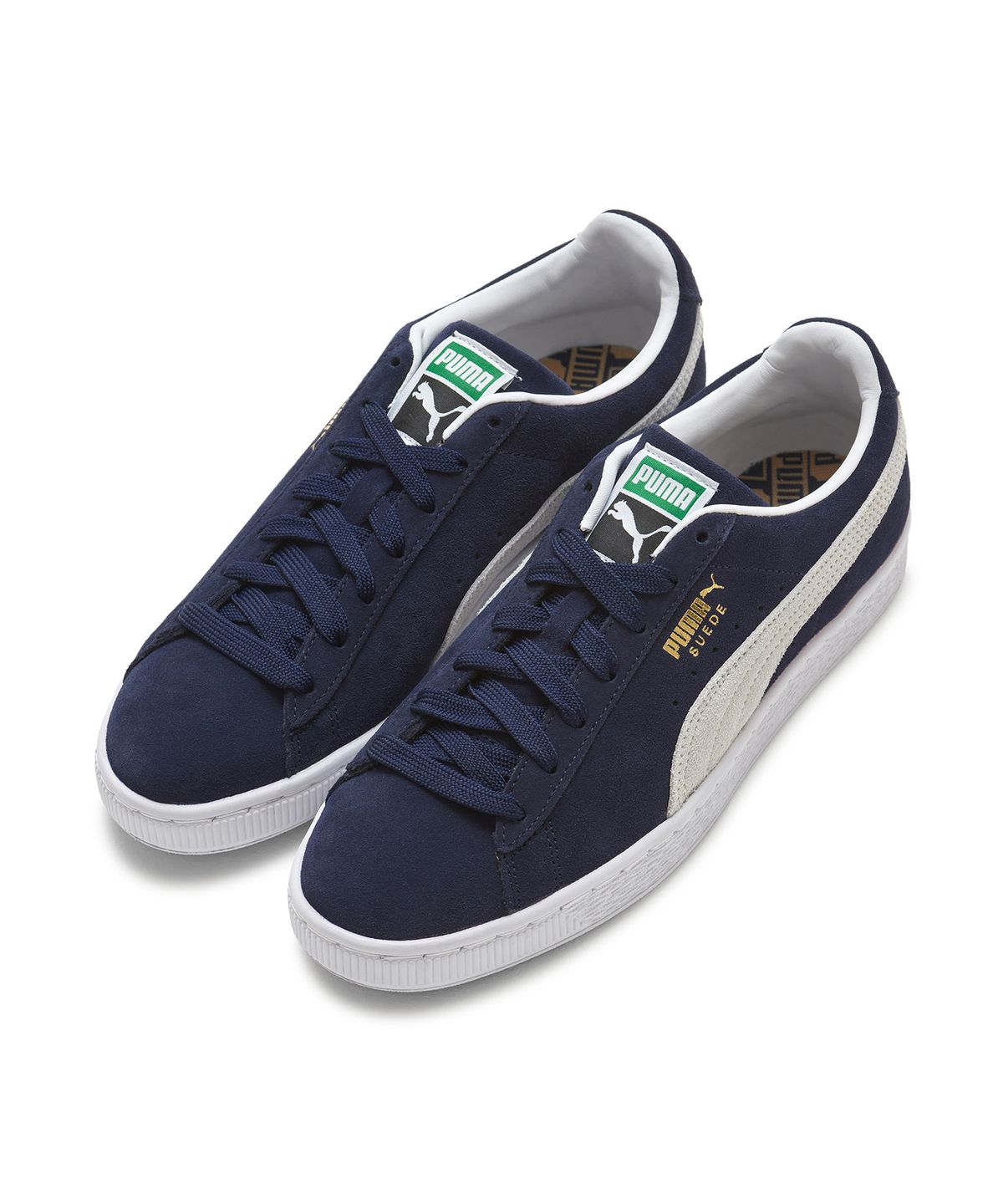 푸마(PUMA) 스웨이드 클래식 XXI - 네이비:화이트 / 374915-04