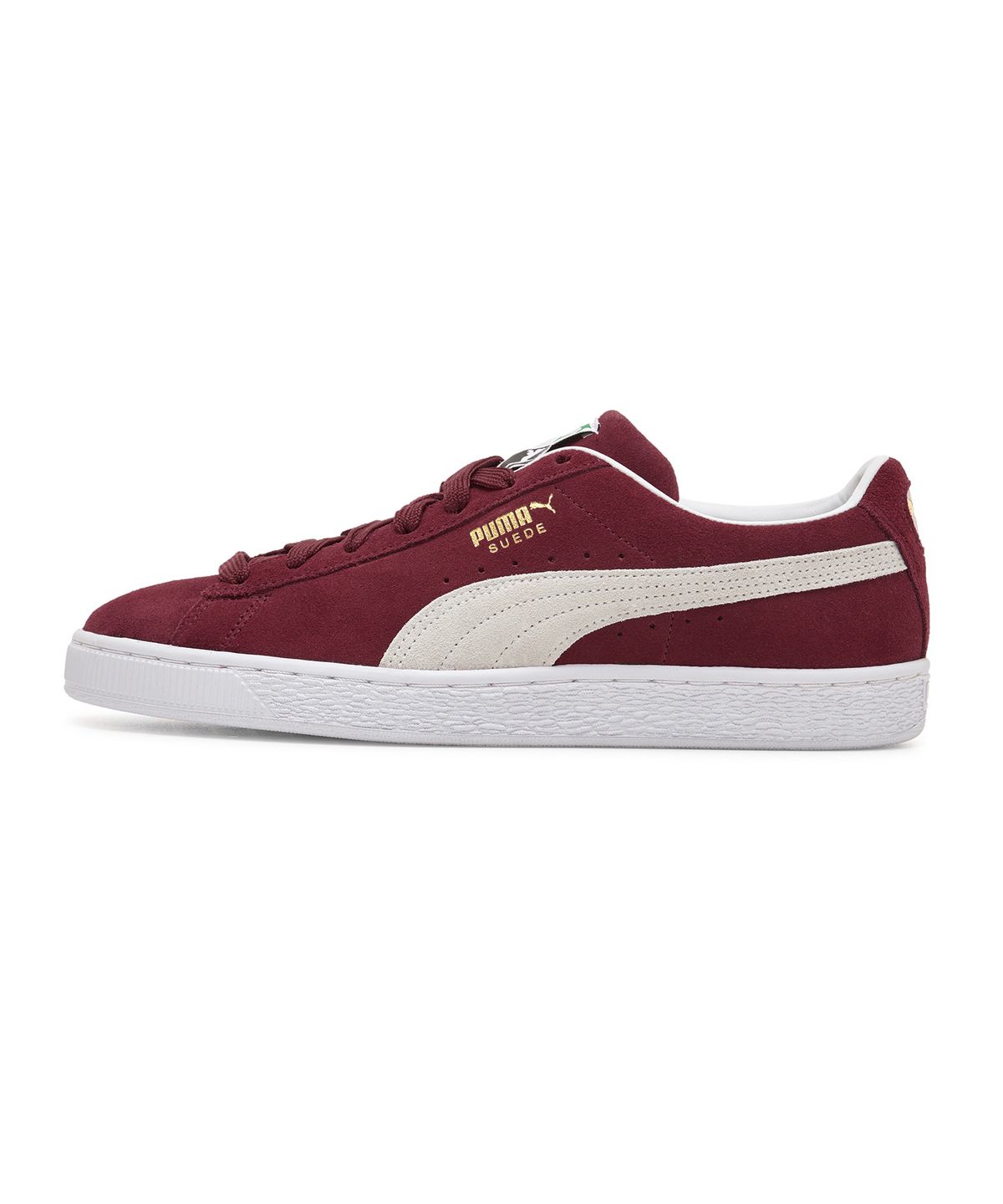 푸마(PUMA) 스웨이드 클래식 XXI - 버건디:화이트 / 374915-06