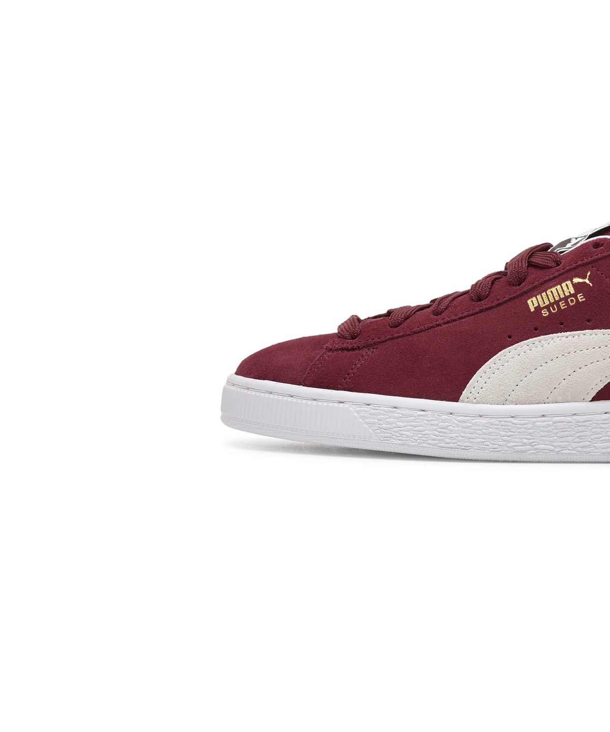 푸마(PUMA) 스웨이드 클래식 XXI - 버건디:화이트 / 374915-06