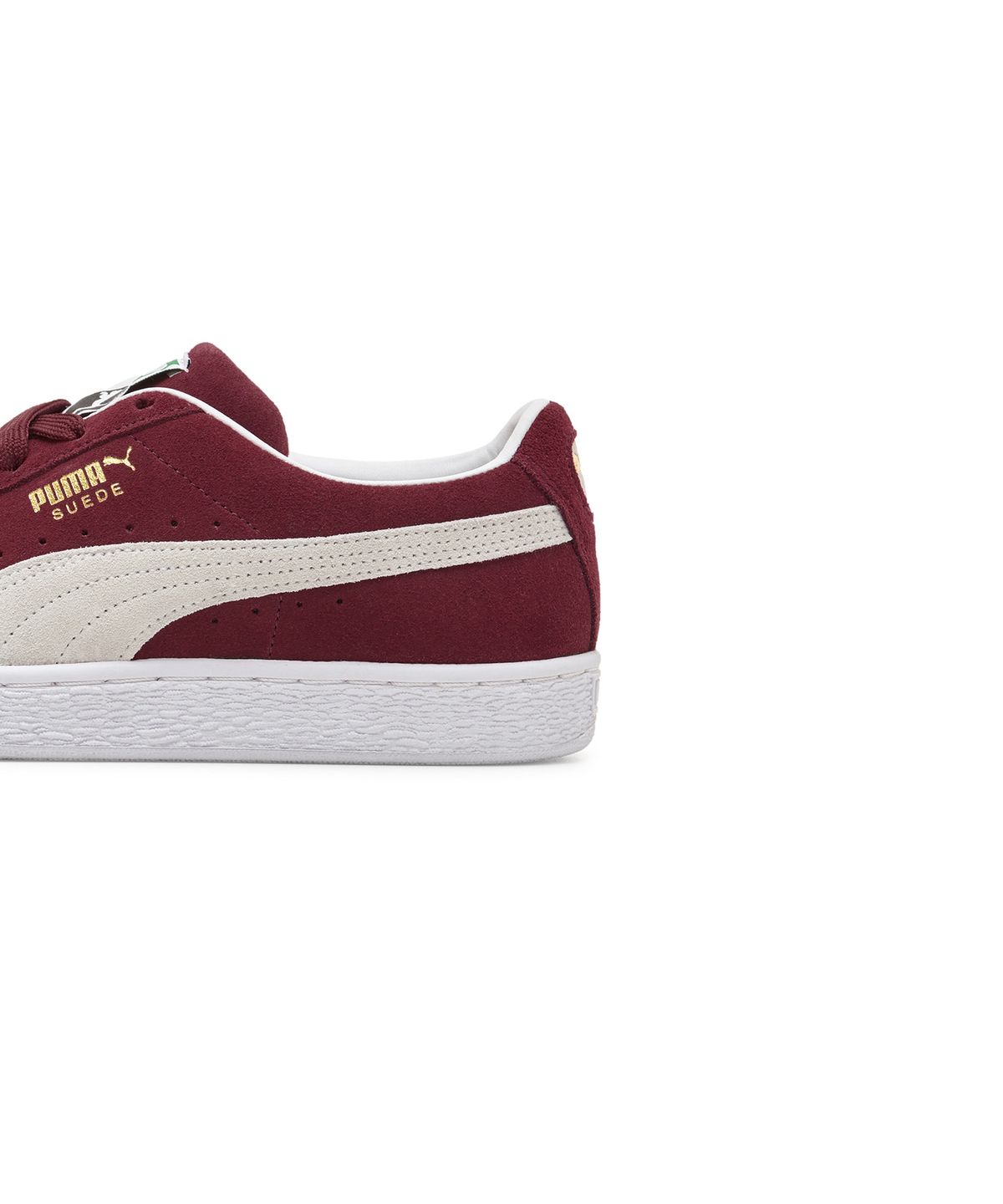 푸마(PUMA) 스웨이드 클래식 XXI - 버건디:화이트 / 374915-06