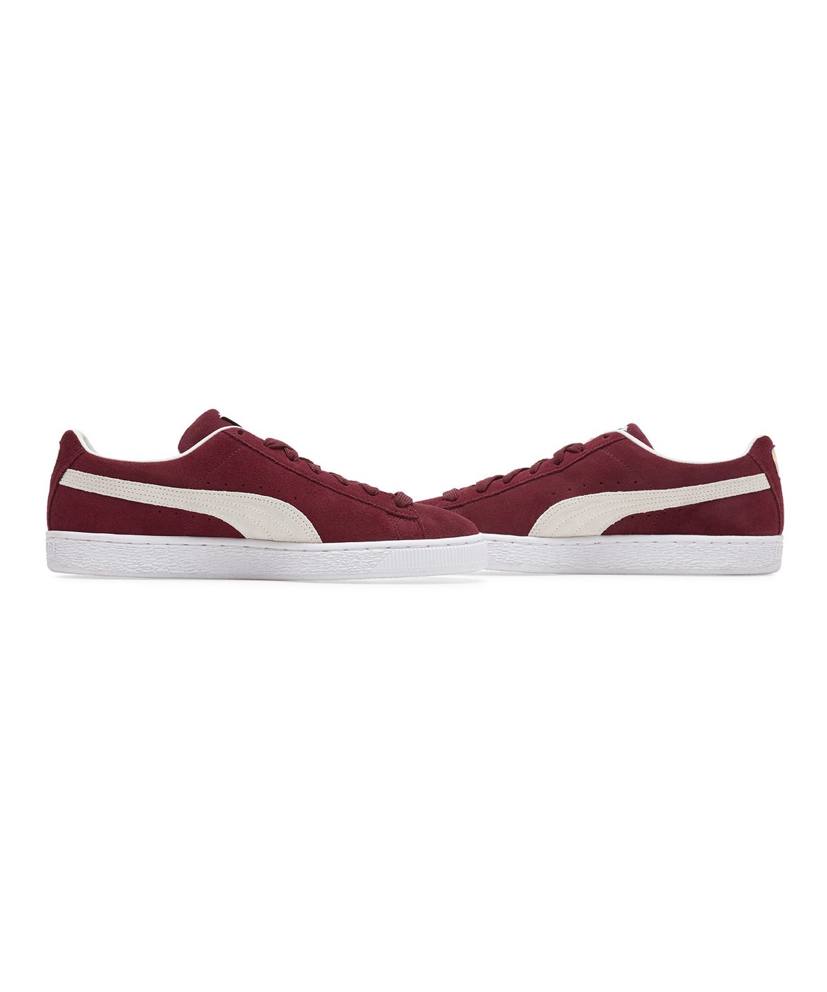 푸마(PUMA) 스웨이드 클래식 XXI - 버건디:화이트 / 374915-06
