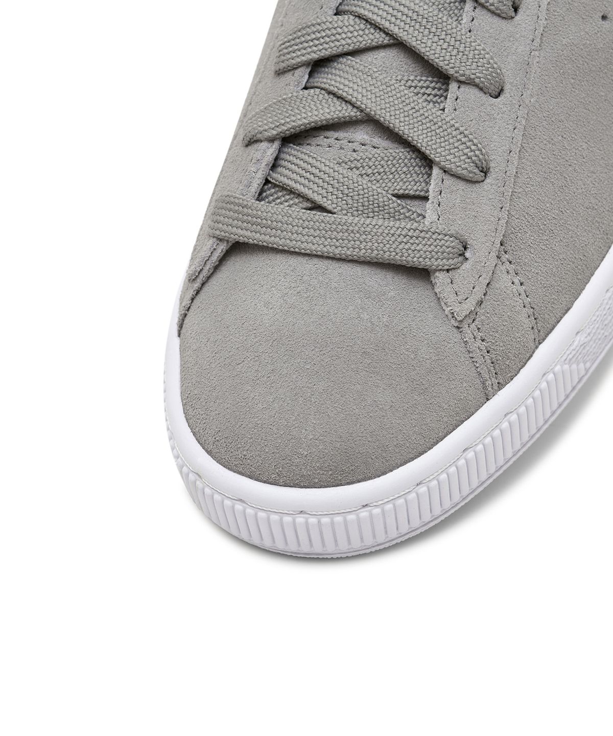 푸마(PUMA) 스웨이드 클래식 XXI - 스틸그레이:화이트 / 374915-07