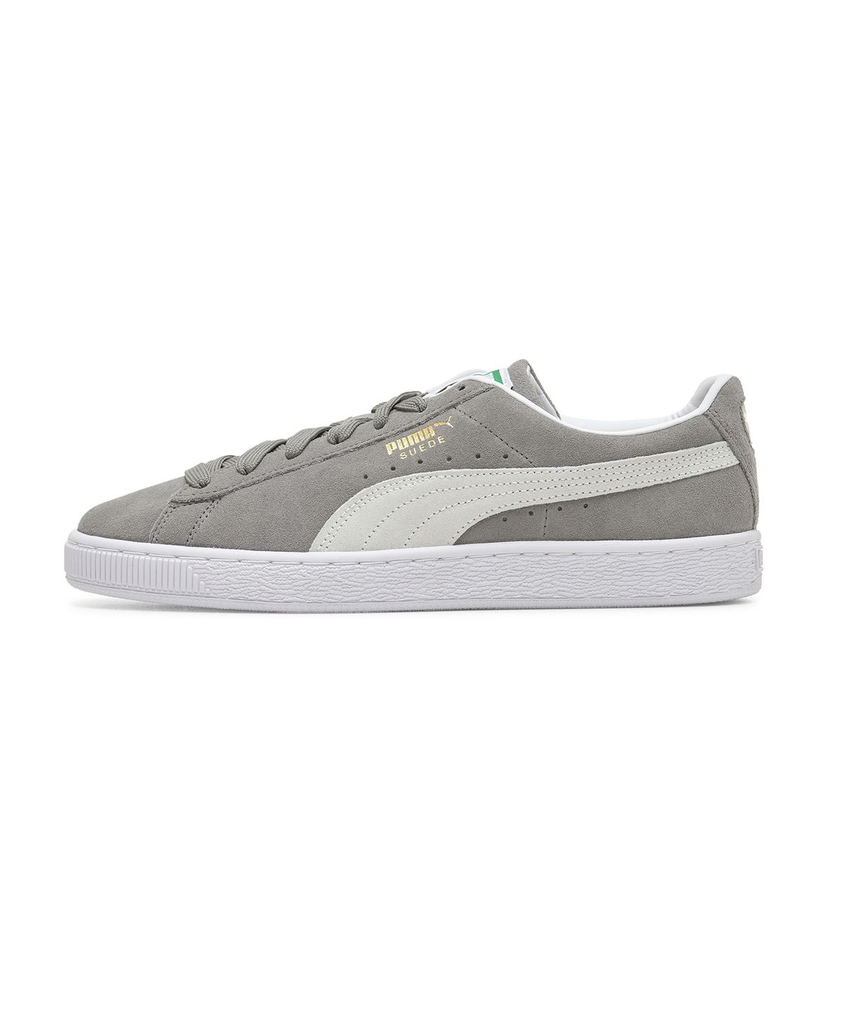 푸마(PUMA) 스웨이드 클래식 XXI - 스틸그레이:화이트 / 374915-07