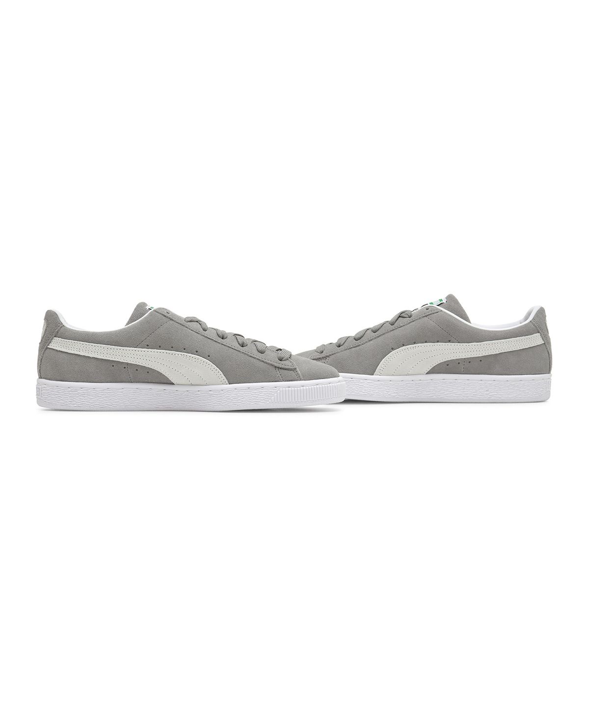 푸마(PUMA) 스웨이드 클래식 XXI - 스틸그레이:화이트 / 374915-07