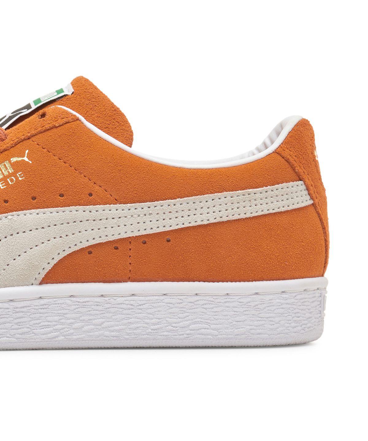 푸마(PUMA) 스웨이드 클래식 XXI - 오렌지:화이트 / 374915-14