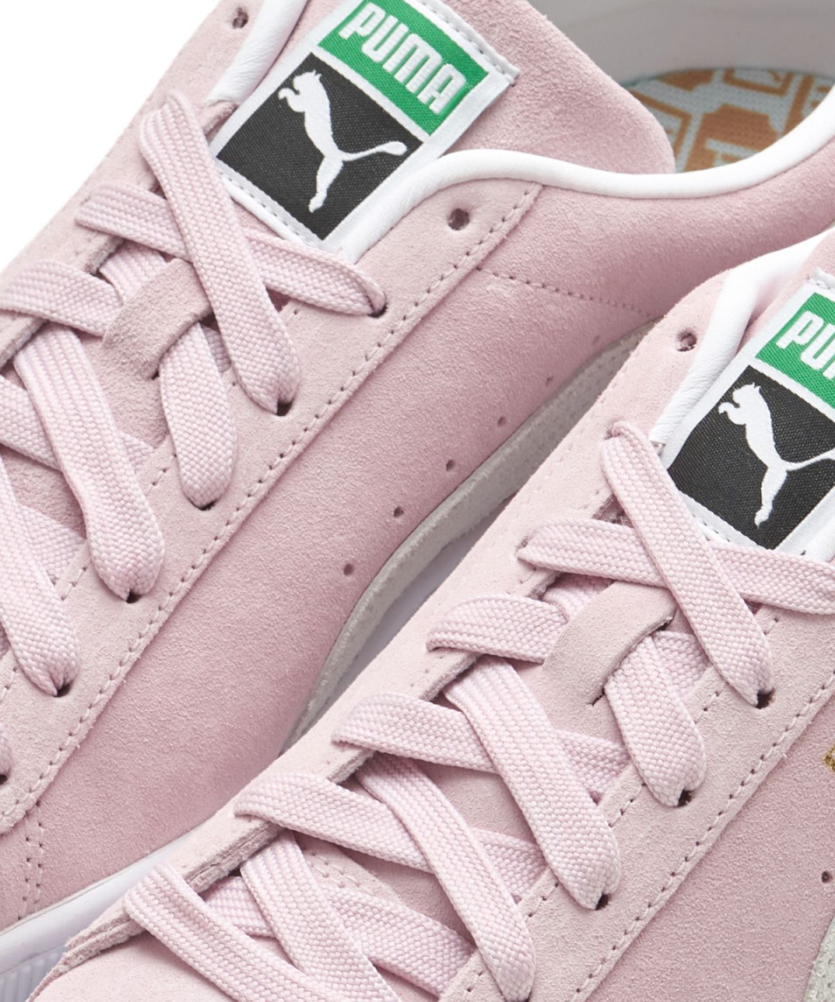 푸마(PUMA) 스웨이드 클래식 XXI - 핑크:화이트 / 374915-23