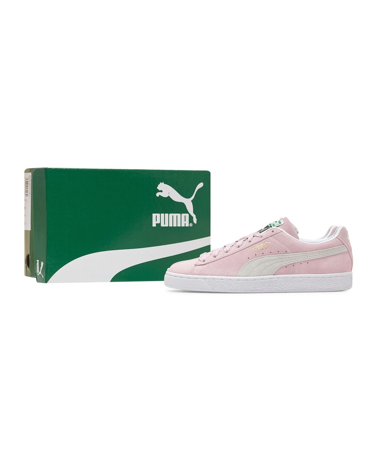 푸마(PUMA) 스웨이드 클래식 XXI - 핑크:화이트 / 374915-23