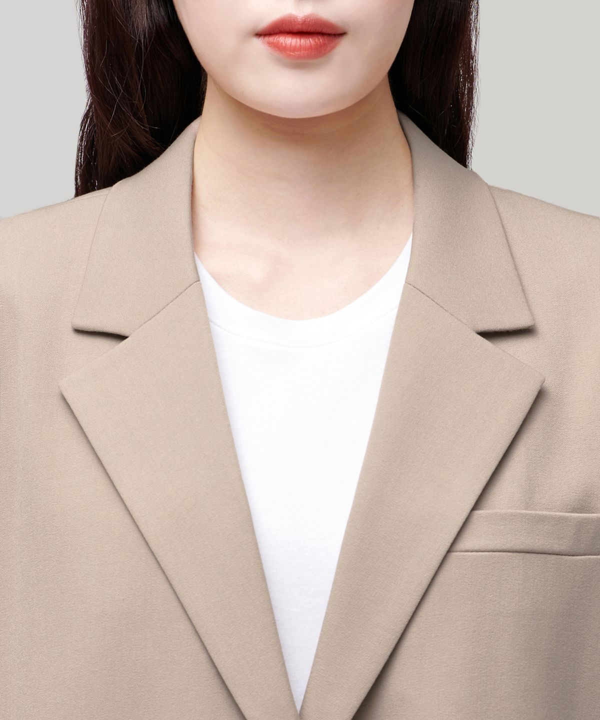 무신사 스탠다드 우먼(MUSINSA STANDARD WOMAN) 우먼즈 오버사이즈 블레이저 [베이지]