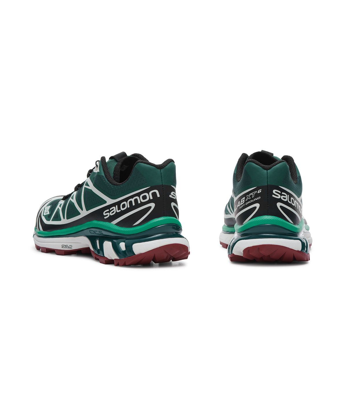 살로몬(SALOMON) XT-6 - 블랙:딥 틸:바이킹 레드 / L41454800