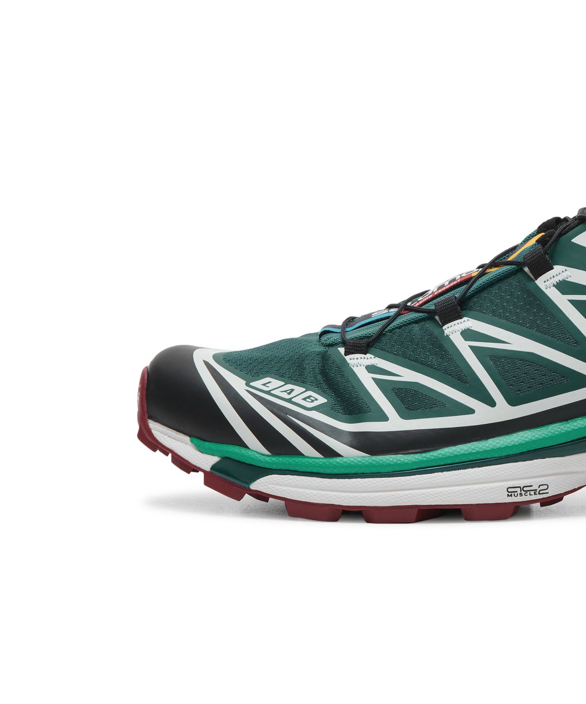살로몬(SALOMON) XT-6 - 블랙:딥 틸:바이킹 레드 / L41454800