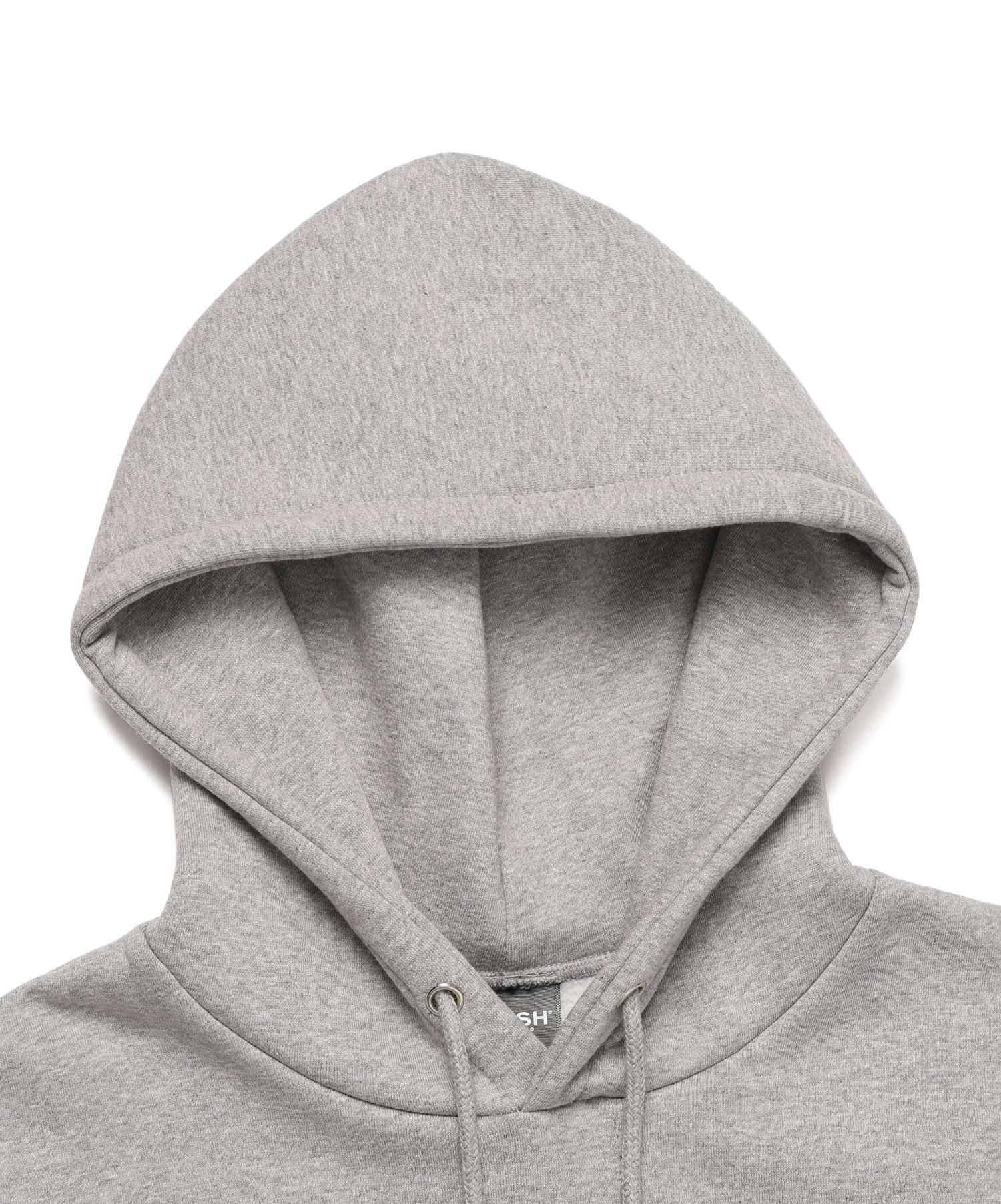 ★HOODHOOD★ signature logo hood gray SIGNATURE LOGO HOODIE - GREY | RACKERZWORLD LUXURY