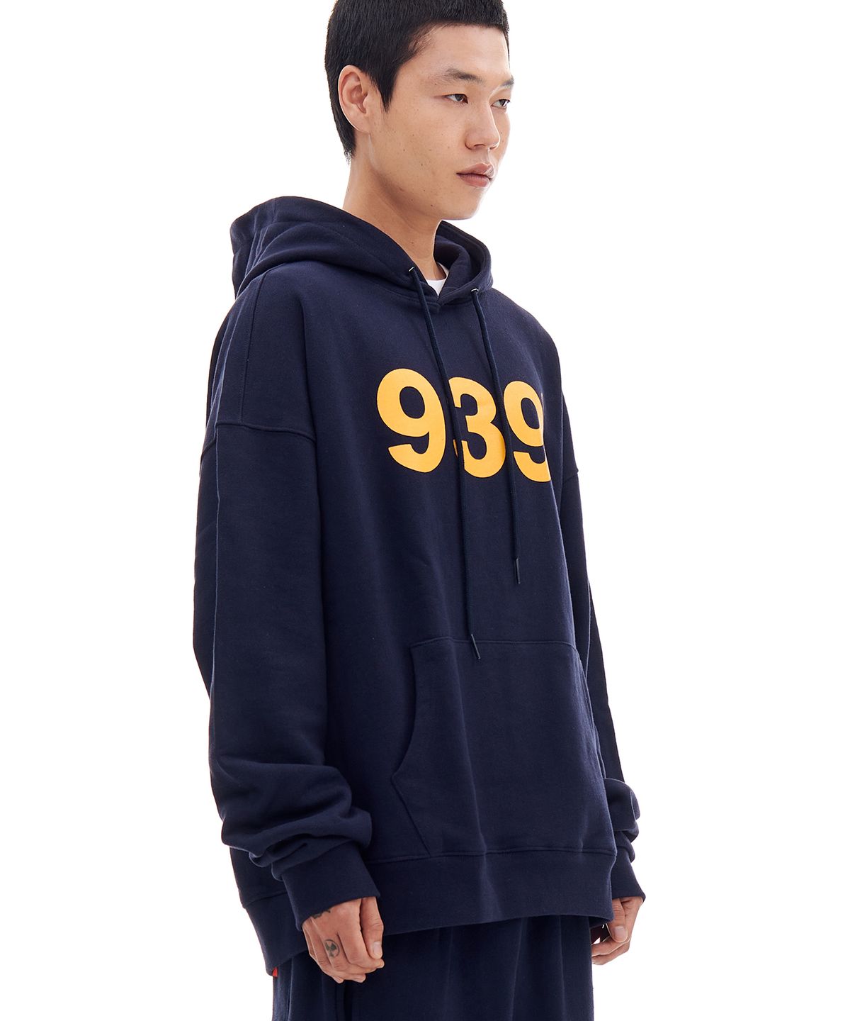 아카이브 볼드(ARCHIVE BOLD) 939 LOGO HOOD (NAVY)