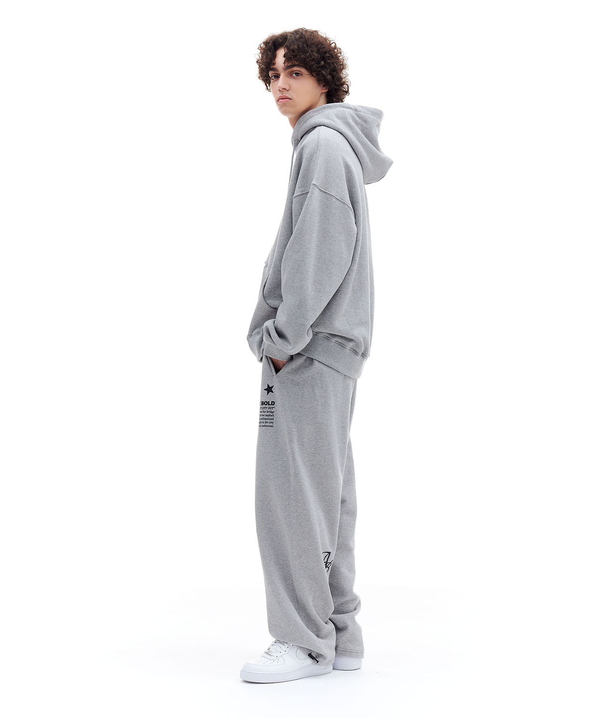 아카이브 볼드(ARCHIVE BOLD) 939 LOGO SWEAT PANTS (GRAY)