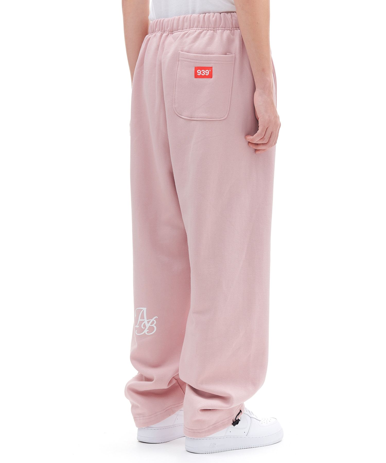 MUSINSA公式 | ARCHIVE BOLD 939 LOGO SWEAT PANTS_PINK