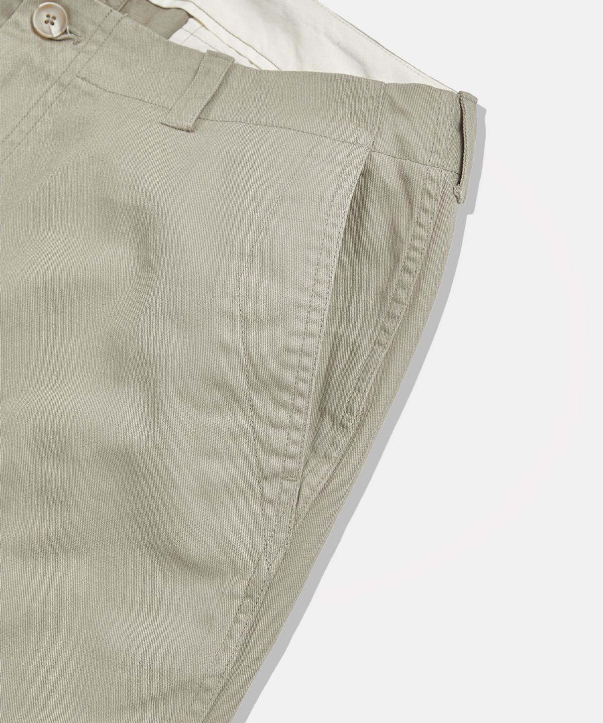에스피오나지(ESPIONAGE) Wide Officer Pants Beige