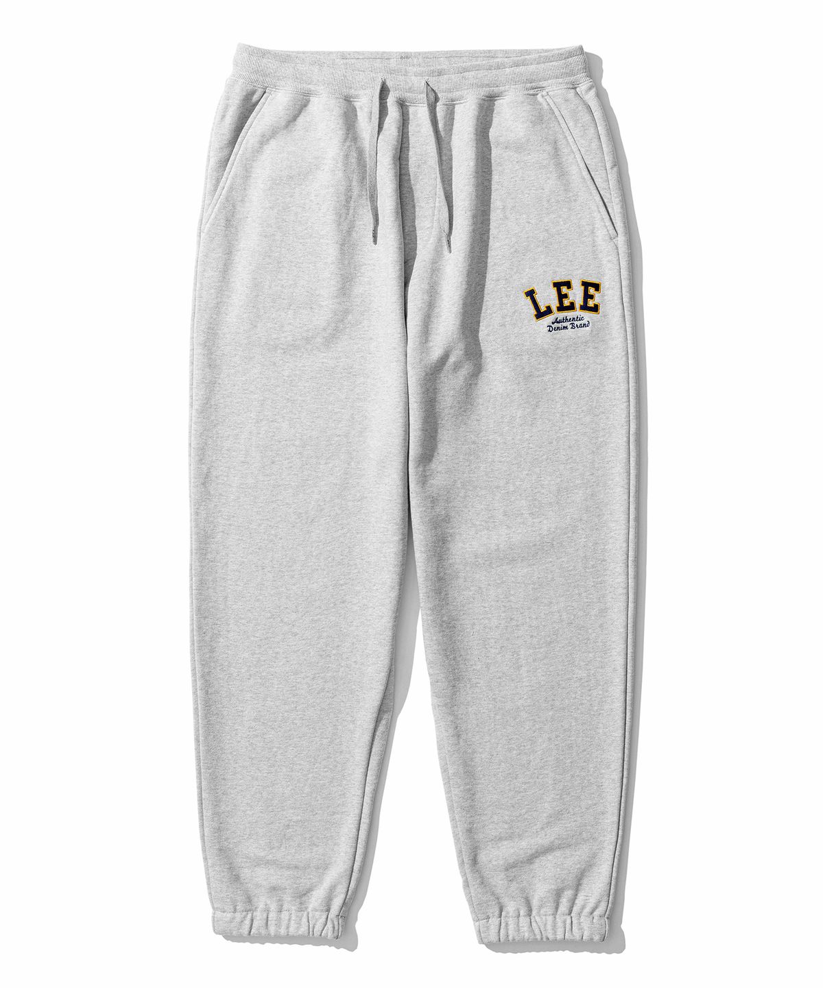 리(LEE) 아치 타이포 로고 스웻팬츠 그레이