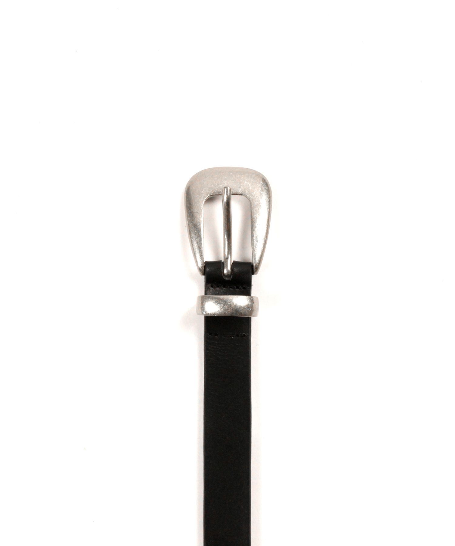 MUSINSA | DOFFJASON Simple Western Hard Leather Belt