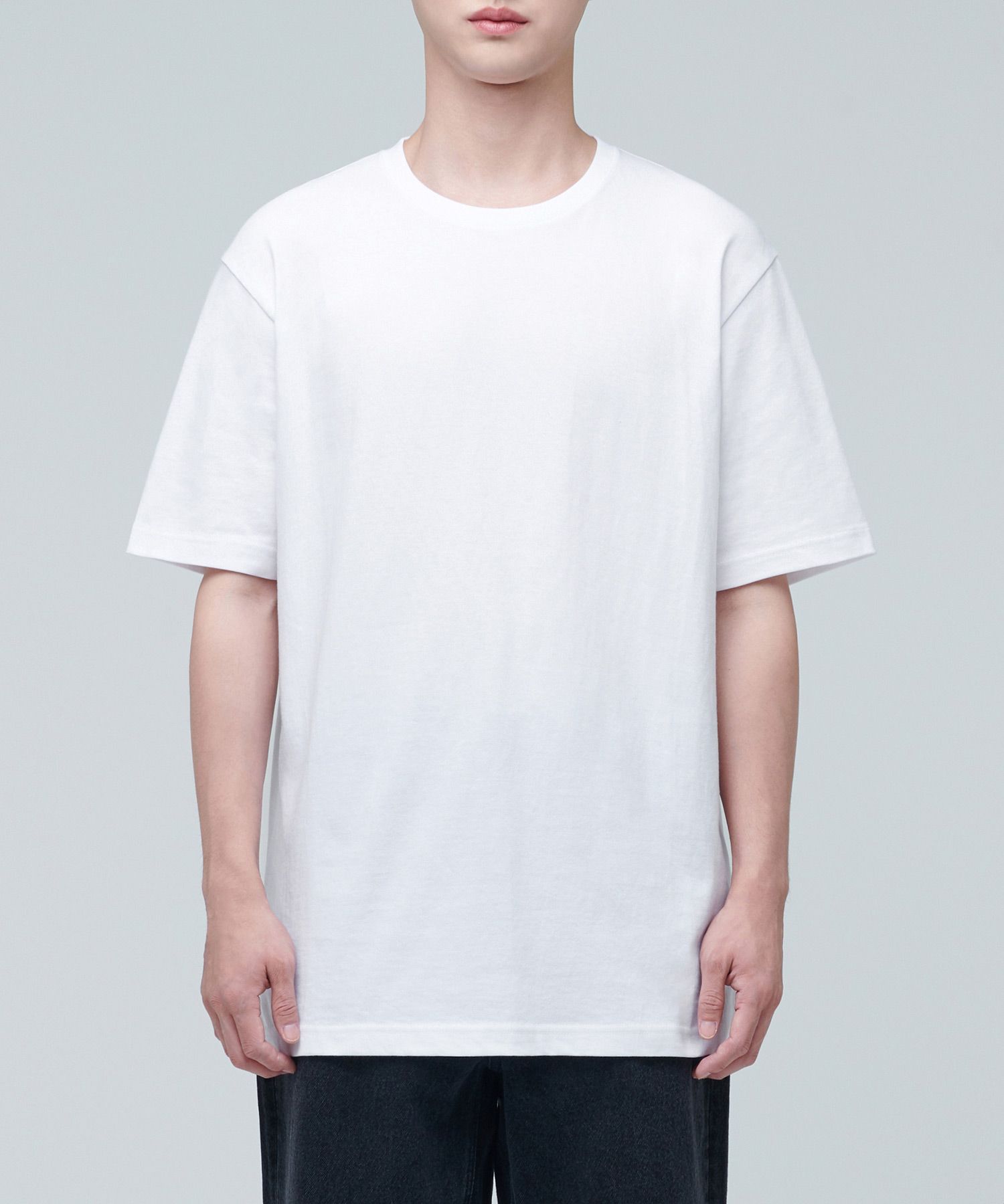 MUSINSA公式 | MUSINSA STANDARD レイヤードクルーネックTシャツ_通常