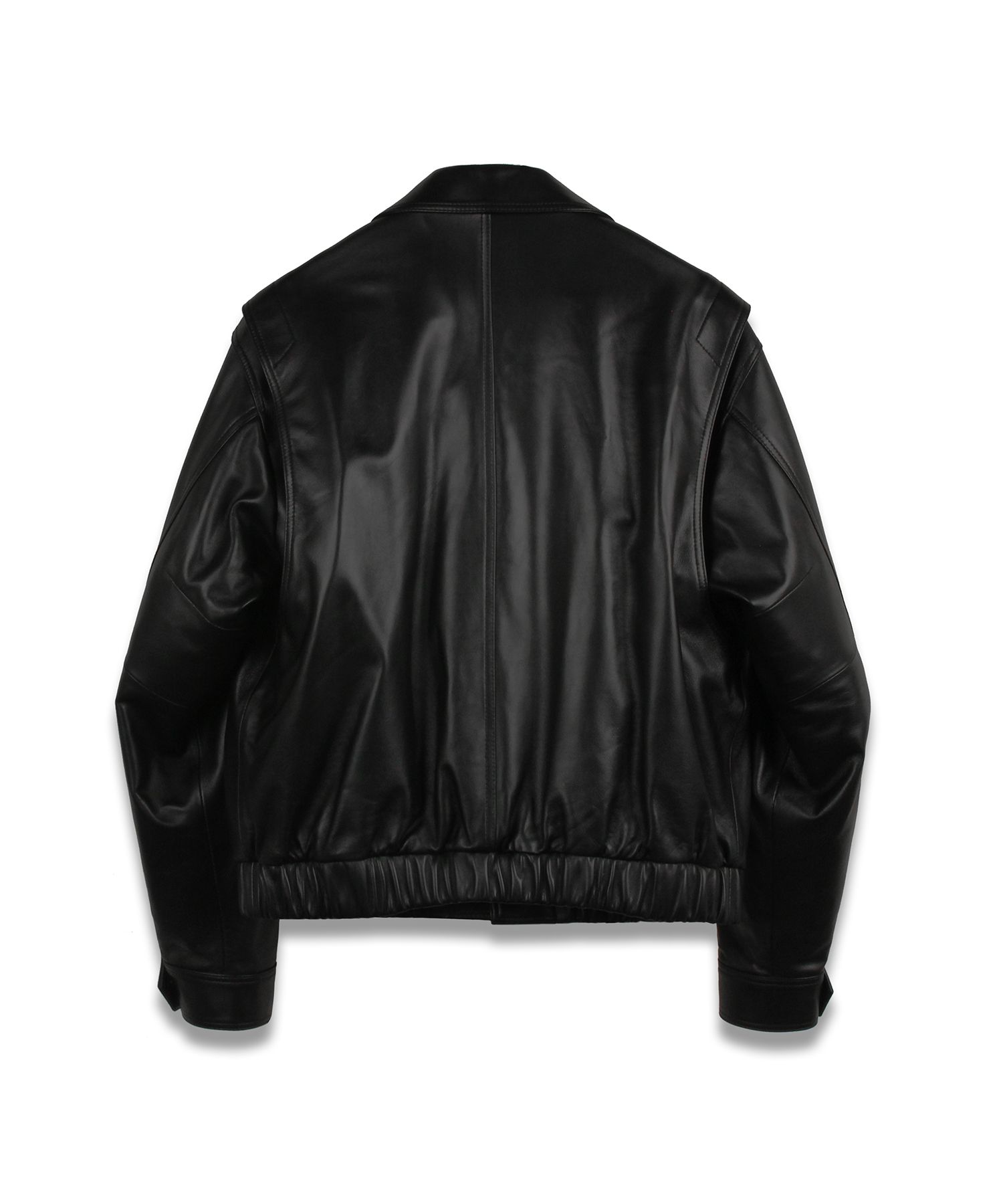 ジャケット・アウター DOFFJASON OVERSIZED LAMBSKIN JACKET MUSINSA | DOFFJASON OVERSIZED LAMBSKIN BOMBER JACKET