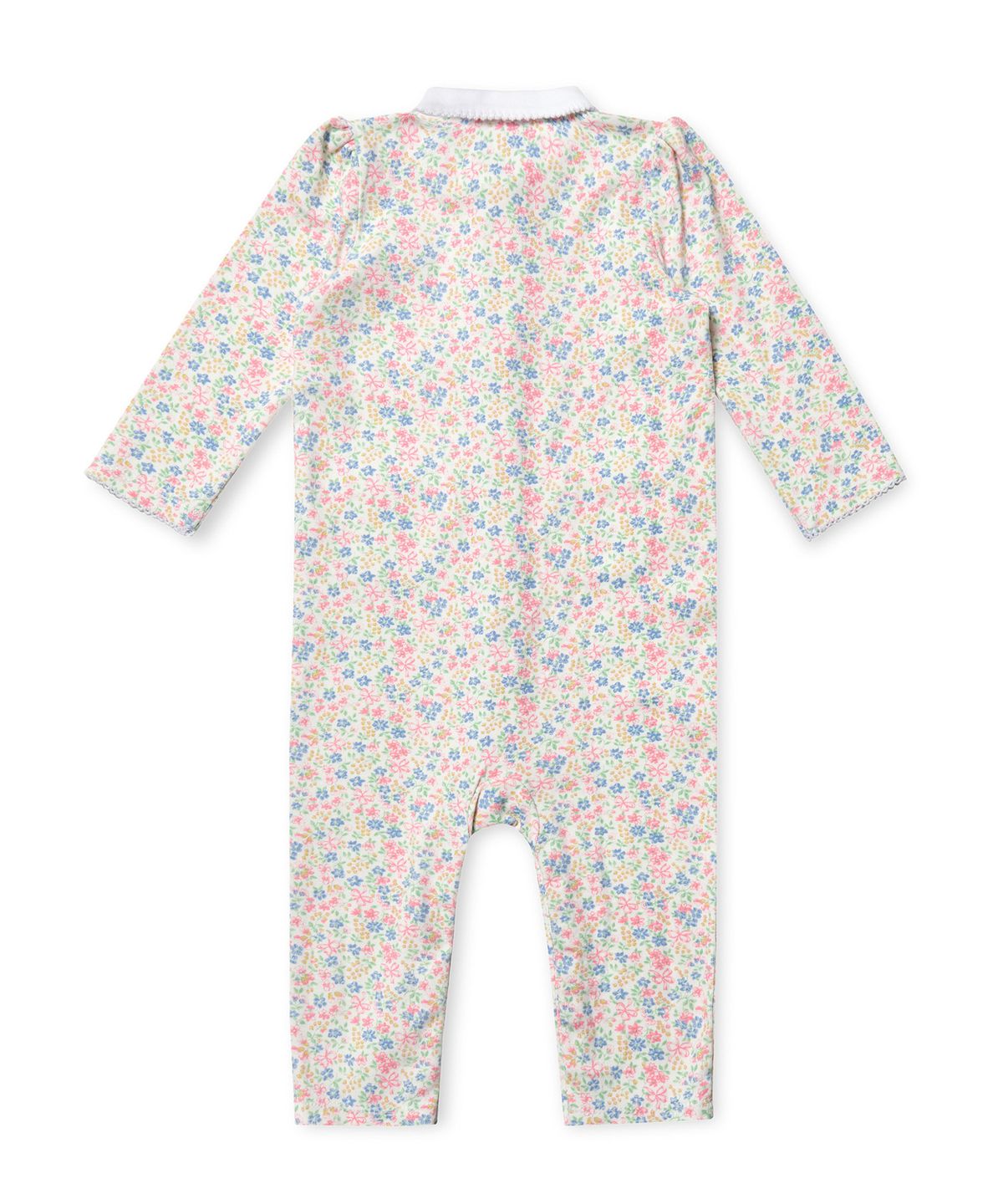 폴로 랄프 로렌 칠드런(POLO RALPH LAUREN CHILDREN) 베이비 여아 프린트 코튼 커버올 - 화이트