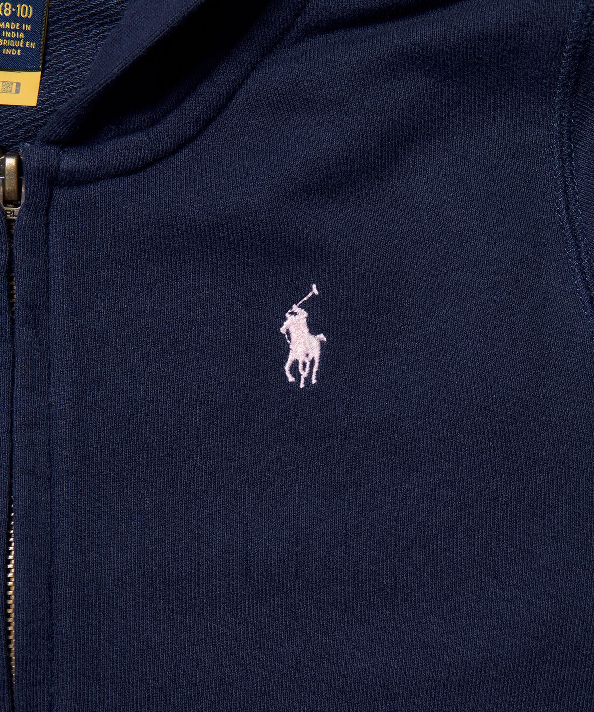 폴로 랄프 로렌 칠드런(POLO RALPH LAUREN CHILDREN) 여아 7-16세 프렌치 테리 후디 - 네이비
