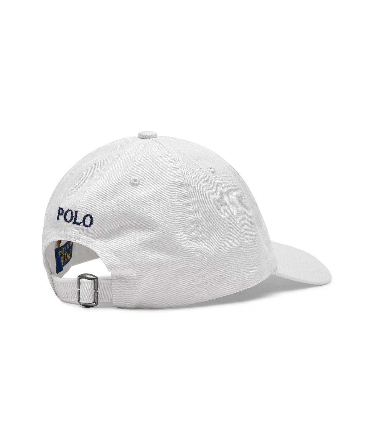 폴로 랄프 로렌 칠드런(POLO RALPH LAUREN CHILDREN) 코튼 치노 베이스볼 캡 - 화이트