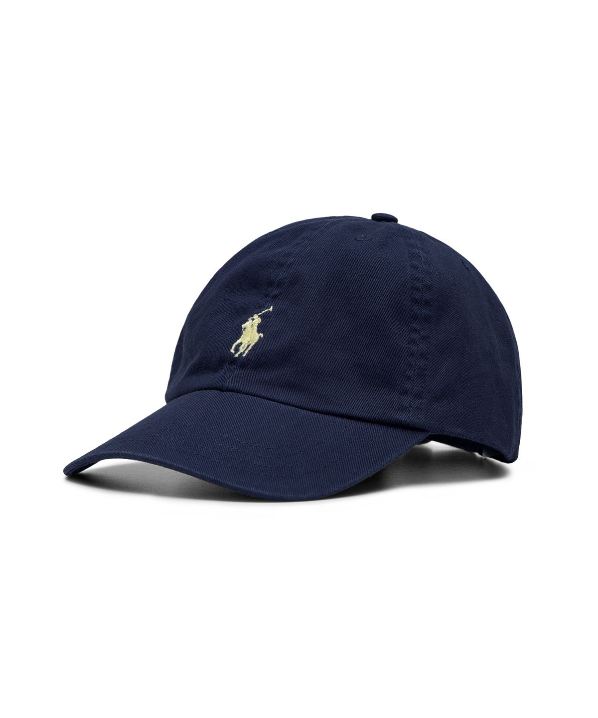 폴로 랄프 로렌 칠드런(POLO RALPH LAUREN CHILDREN) 코튼 치노 베이스볼 캡 - 네이비