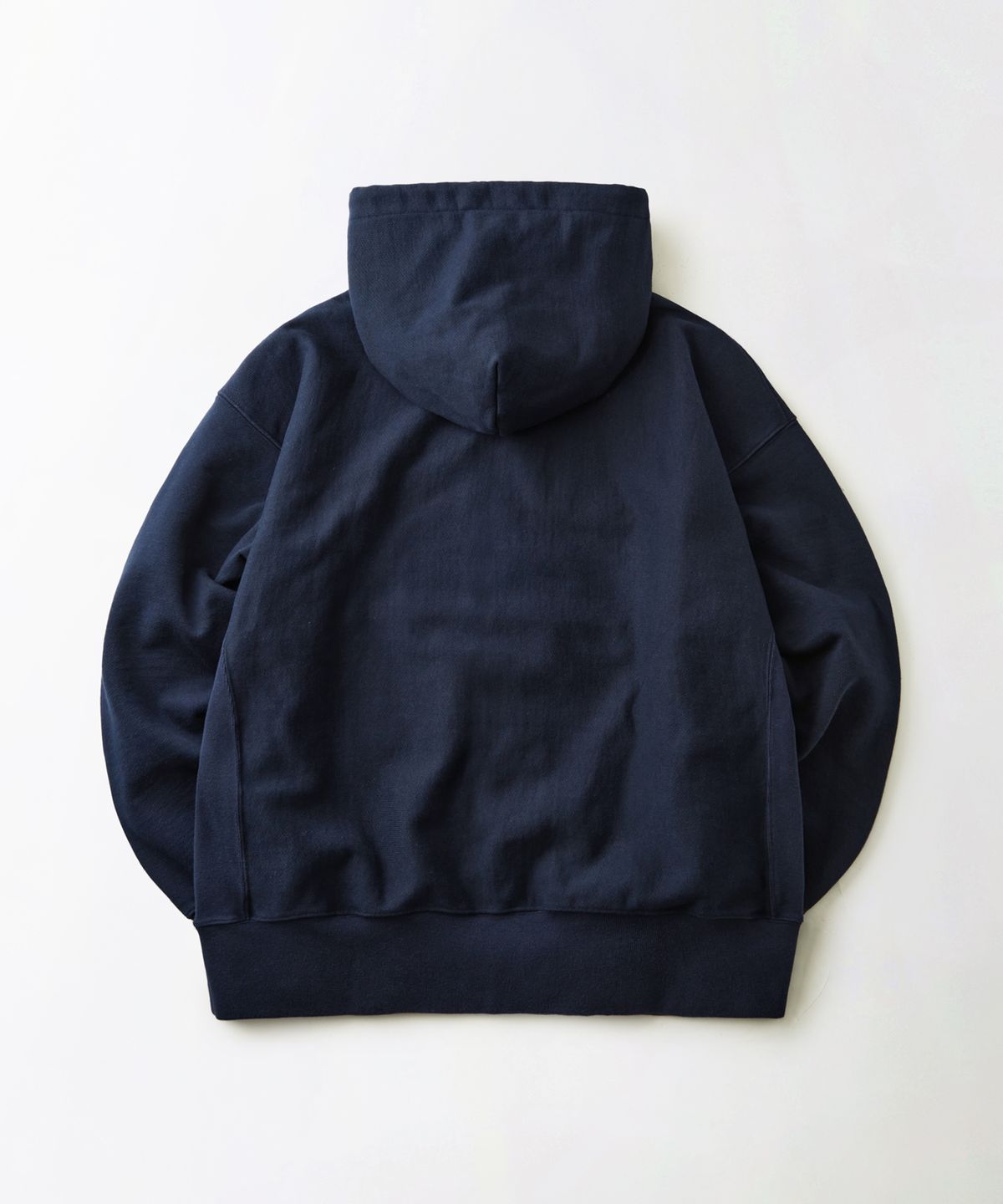 아웃스탠딩(OUTSTANDING) REVERSE HEAVY HOOD SWEAT_NAVY