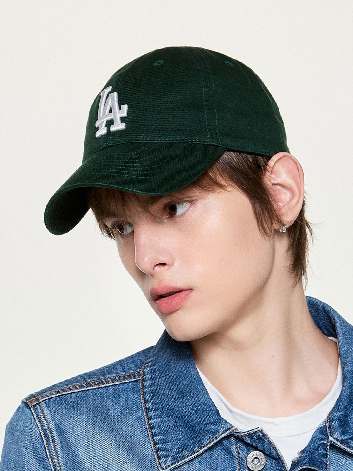 엠엘비(MLB) 에이스 언스트럭쳐 볼캡 LA (Green)