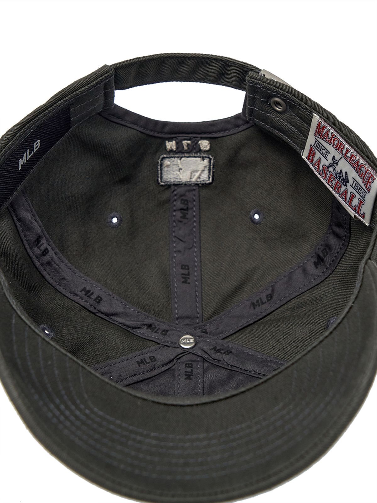 엠엘비(MLB) 루키 언스트럭쳐 볼캡 NY (Charcoal Grey)