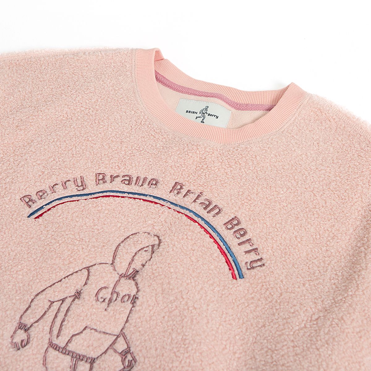 브라이언베리(BRIAN BERRY) BERRYMAN SIGNATURE SET-UP TEE_L/PINK