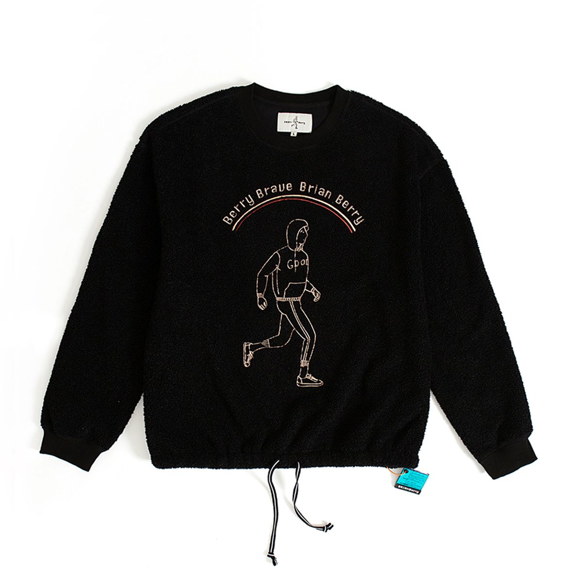 브라이언베리(BRIAN BERRY) BERRYMAN SIGNATURE SET-UP TEE_BLACK
