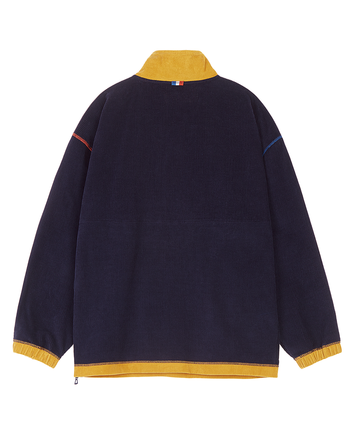밀레 클래식(MILLET CLASSIC) CORDUROY HALF ZIP-UP NAVY